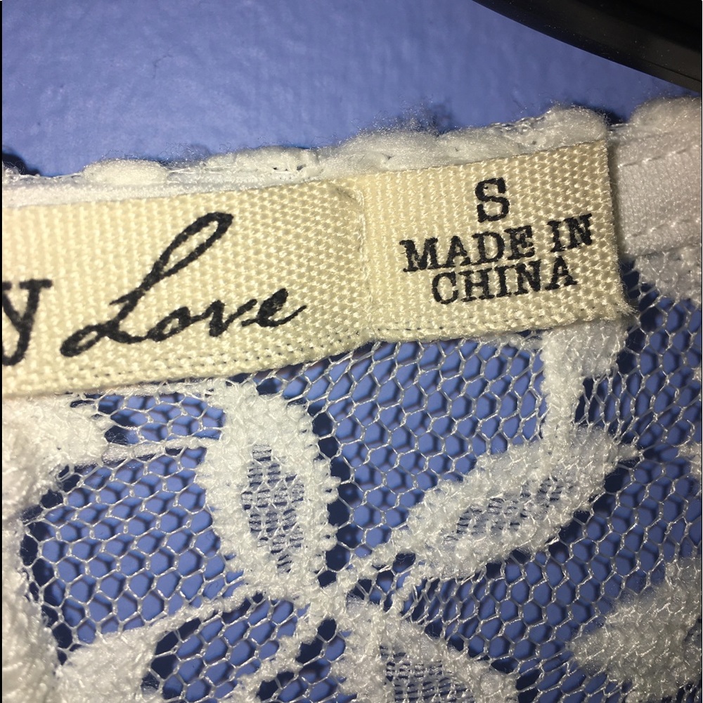 size small lace cardigan - Picture 3 of 3